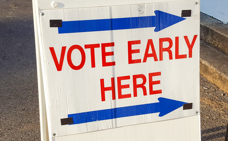 Republican Early Voting Turnout Apporaching 10 In Escambia County