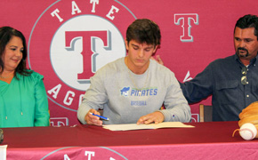 Tate’s Drew Reaves Signs To Play Baseball At PSC