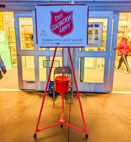 Salvation Army Red Kettle Campaign Continues Through Christmas Eve