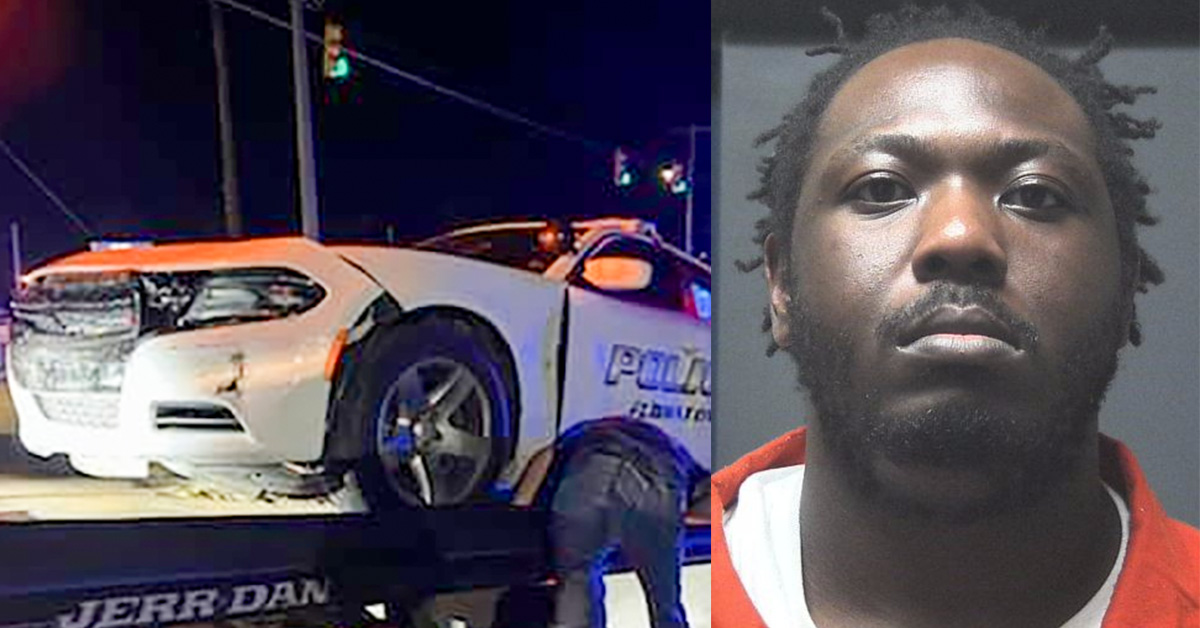 Two Flomaton Police Cars Wrecked During Chase; Suspect Arrested on Drug