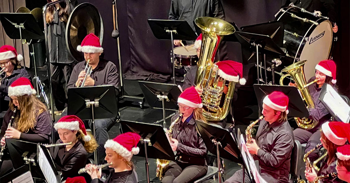 Northview High School Band Holds Winter Concert