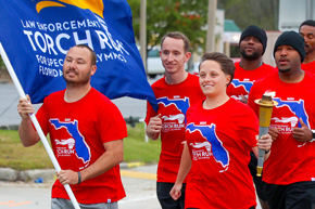 Florida Special Olympics Torch Run Begins In Century (With Photo Gallery)