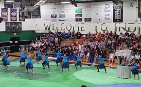 Tate Showband Indoor Percussion Team Places Second Championship Event