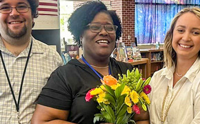 Ernest Ward Middle’s Maria Willis Named County Math Teacher Of The Year