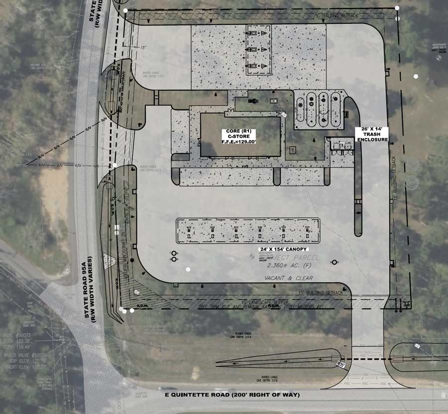 Plans Refiled For Circle K At Highway 95A, Quintette Road; Intersection