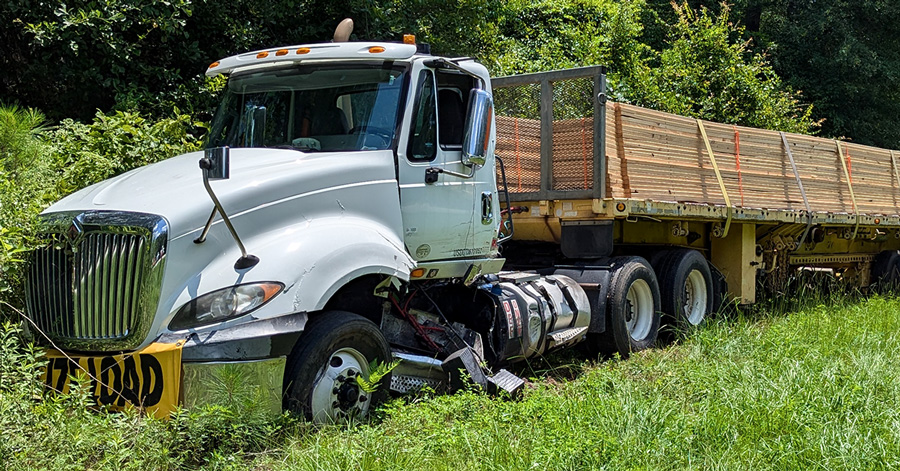 Semi Truck Driver Cited After Molino Highway 97 Crash That Injured Two : NorthEscambia.com