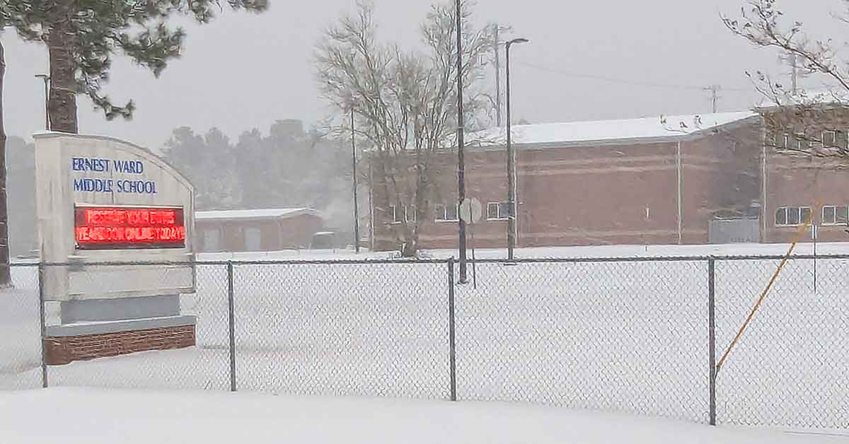 Escambia Schools Will Make Up One Snow Day On February 17