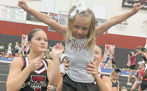 Register Now For Tate Cheerleaders’ Lil Aggies Summer Camp