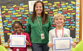 Jim Allen Elementary Names Students Of The Month