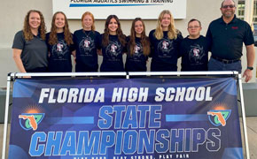 Tate High Swim Team Make School History At State