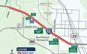 I-10 To Be Resurfaced From State Line To Near Highway 29 In $19.8 Million Project