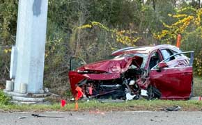 Four Injured, Two Critically, In After Driver Runs Red Light At Highway 29 And Molino Road