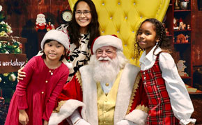 Photo Gallery: Santa Claus Visits Bellview Library; More Library Stops Upcoming