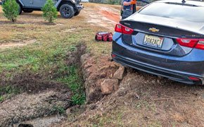 Woman Crashes Into Highway 168 Ditch