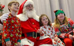 Photos: Santa Visits Molino Library