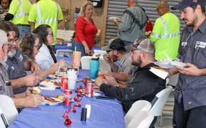 Escambia County Public Works Holds Year End Holiday Party (With Gallery)