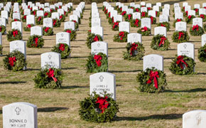 30,000 Wreaths Placed At Barrancas Cemetery During Wreaths Across America Program