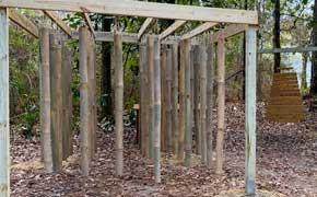 Giant Xylophone, Wind Chimes: Ascend Cares Volunteers Complete Work On New Roy Hyatt Sensory Trail