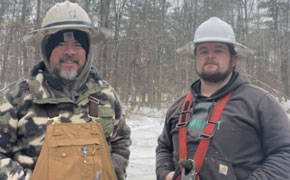 EREC Crew Members Continue To Help Restore Power In North Mississippi