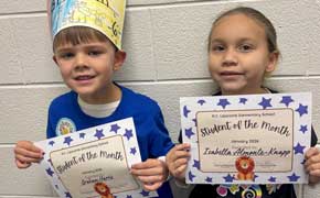 Lipscomb Elementary Names Students Of The Month