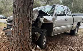 Two Injured in Saturday Afternoon Crash On Highway 95A In Cantonment