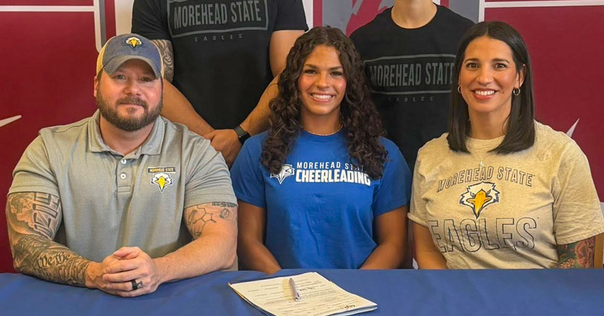 Tate Aggies Cheerleader Lillian Abner Signs With Morehead State