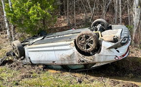 No Injuries In Highway 29 Rollover Crash Near Bogia Road