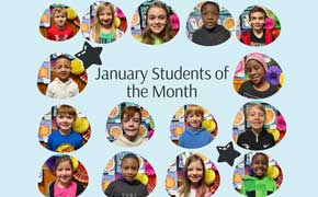 Byrneville Elementary Names Students of The Month