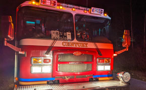 Vehicle Burns On Bluff Springs Road