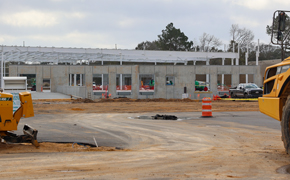 New Nine Mile Road Costco Construction Moving Quickly