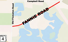 Portion Of Fannie Road Near Century To Close For Paving On Wednesday