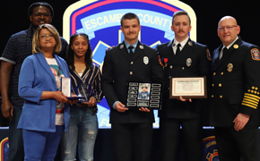 Escambia County Fire Rescue Members Honored During 2026 Medal Day