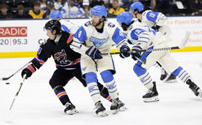 Ice Flyers Fall By One To Knoxville, Rematch Saturday Night