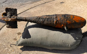 Reported ‘Possible Torpedo’ Recovered Near Escambia County Boat Launch; Here’s What It Really Was