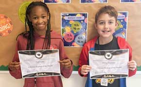 Bratt Elementary Names Students, Leaders Of The Month