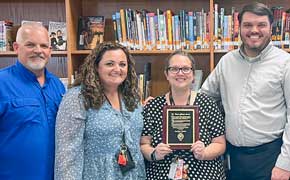 Tate High’s Maryjane Gardner Named Escambia County Librarian of the Year