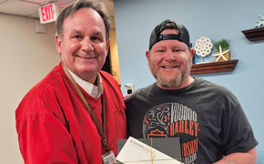 Jim Allen Elementary Custodian Hilburn Named District Stellar Employee