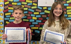 Jim Allen Elementary Names Students Of The Month