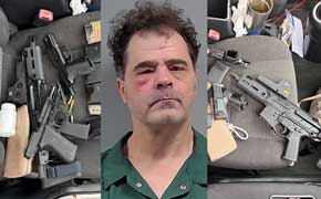 Escambia County Traffic Stop Leads To Seizure Of Three Firearms And 155 Rounds