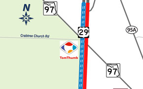 Highway 29 To Be Temporarily Reduced To One Lane In Each Direction At Highway 97