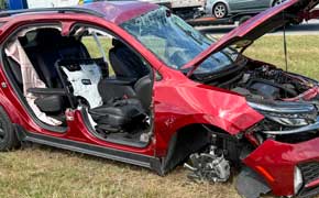 Concrete Truck, SUV Collide On Highway 29 In Cantonment