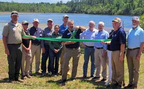 Ribbon Cutting Held At Little River State Forest North of Atmore