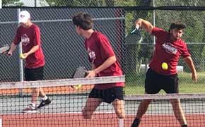 Tate Boys Tennis Beats Pace 6-1
