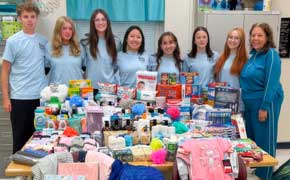 Tate High Beta Club Supports Domestic Violence Survivors