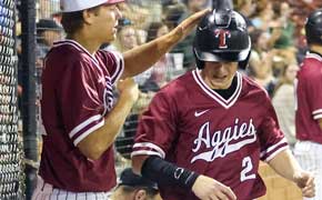 Tate Aggies Take Down Robertsdale; Posta Homers in Win