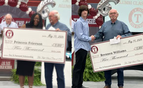 Tate Class Of 1971 Presents Two $5,000 Scholarships