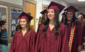 Seniors Return For Walk At Bratt Elementary