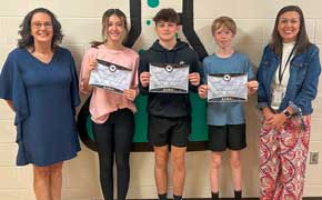 Ernest Ward Middle School Names Final Students, Employees Of The Month