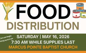 30,000 Pound Food Distribution Set For Saturday
