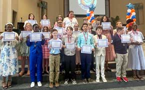 Jim Allen Elementary Holds Fifth Grade Banquet, Promotion Ceremony
